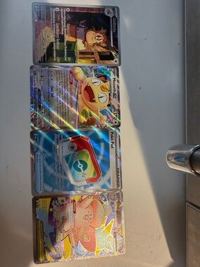 Pokemon Mega Clefable EX Holo Pink, Yellow, Blue